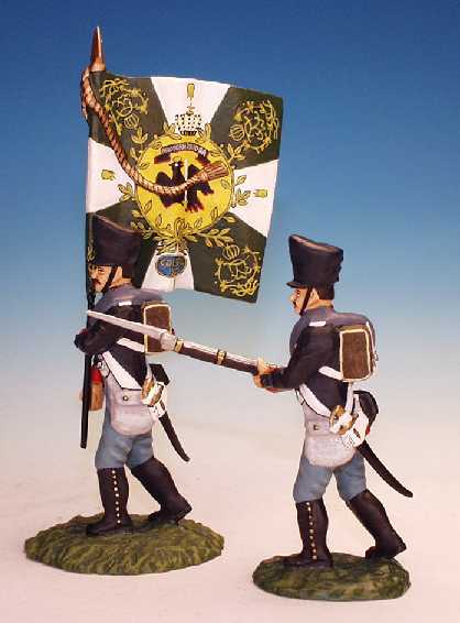 #09 Frontline Figures de Agostini Napoleonic Standard Carrier Trumpet Player 